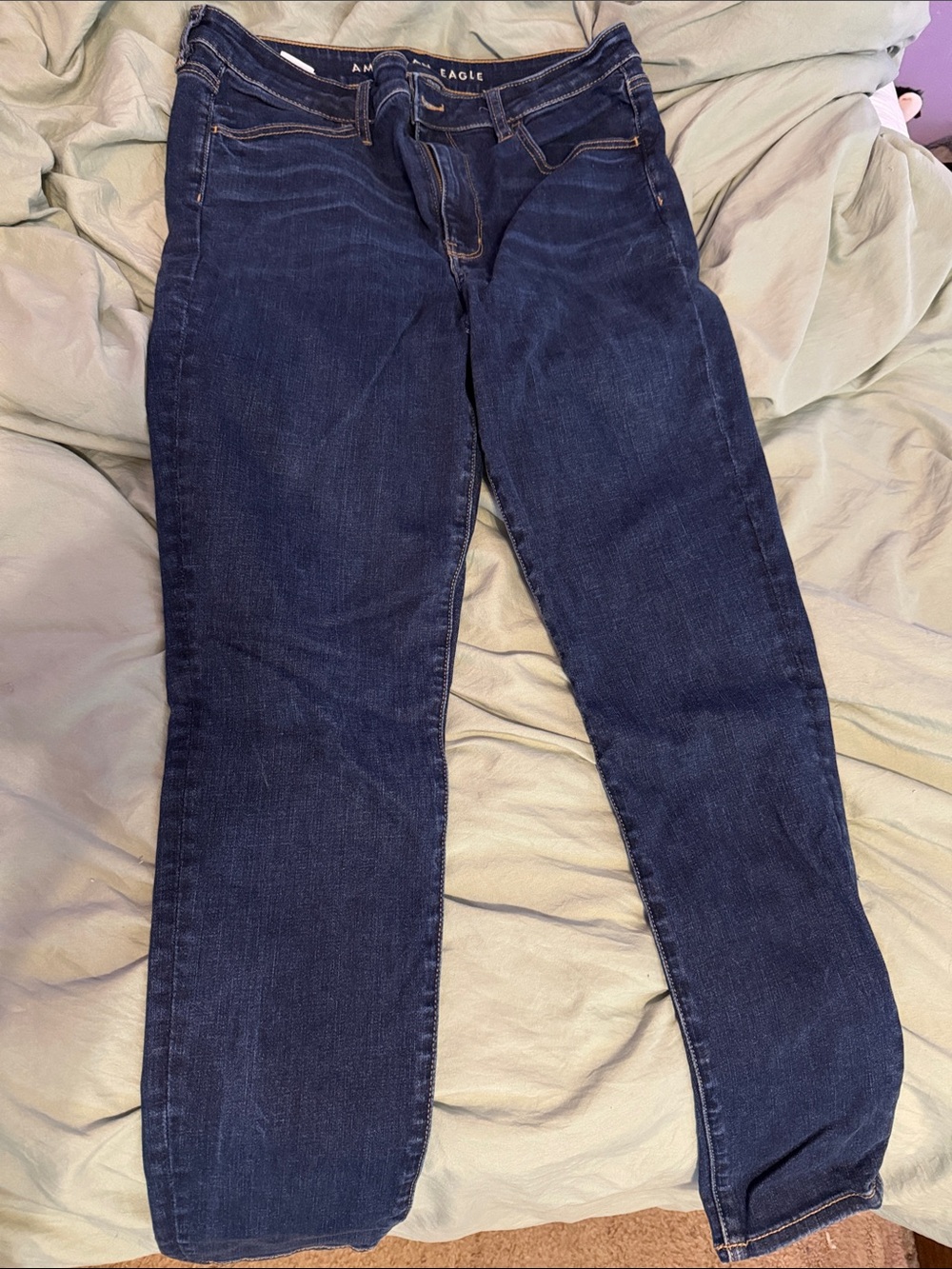 American Eagle Outfitters Navy Blue Women's Skinny Jeans